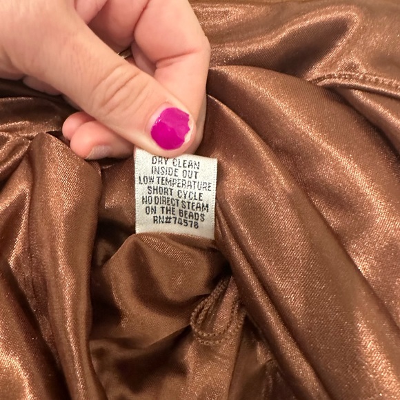 Cache Brown Dress - size 2 - Picture 7 of 11